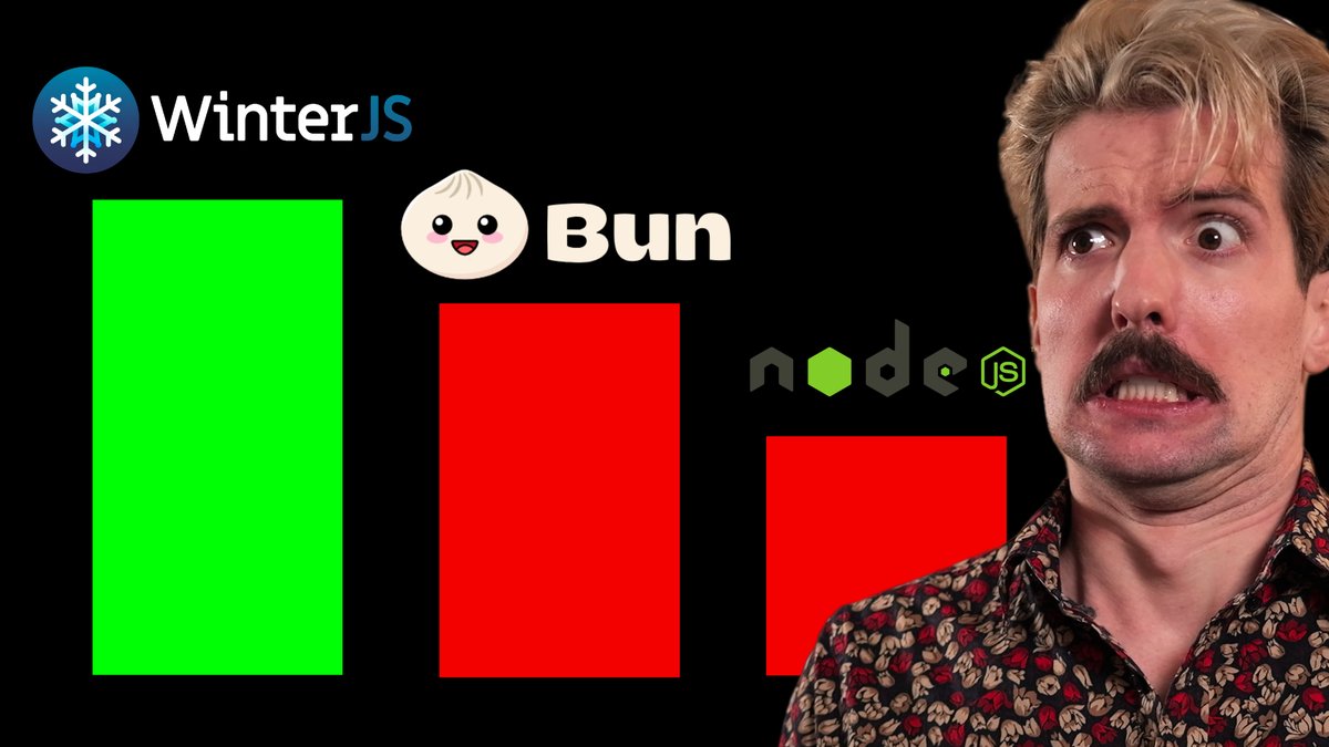 The runtime wars are getting spicier - WinterJS 1.0 is faster than Bun...well...kind of. This was weird enough I had to make a video on it