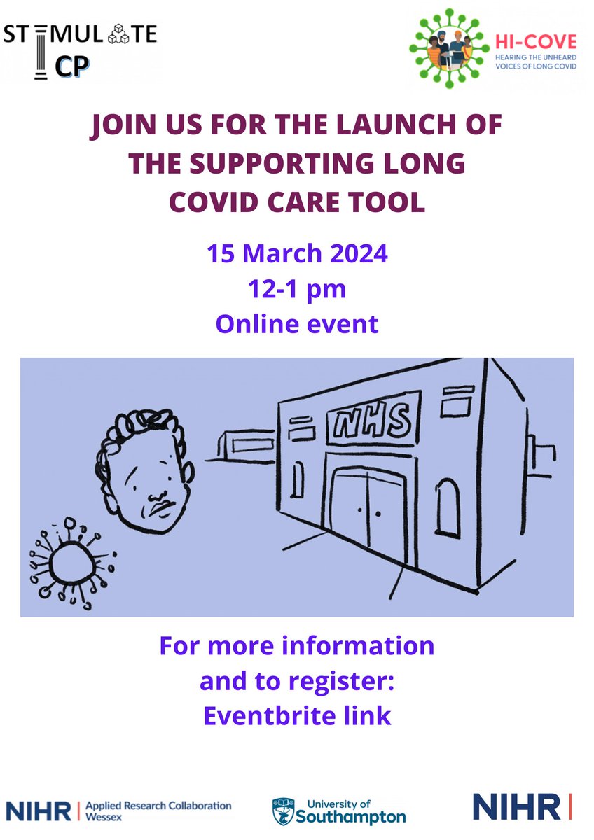 our Supporting Long Covid care tool is being launched today - on Long Covid Awareness day. @Dr2NisreenAlwan