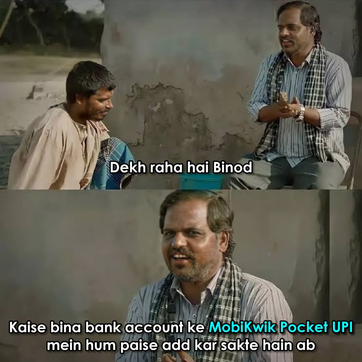 Surajpal129's tweet photo. Whether it's groceries or bills, #MobiKwikPocketUPI has become my go-to for all transactions. It's like having a digital wallet in my pocket! https://t.co/yYUoLZSrU1