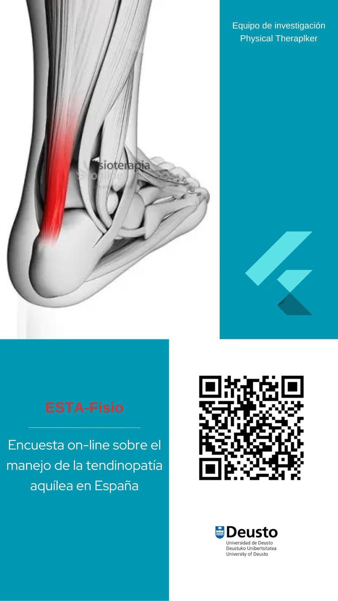 Hello physios in Spain 🙋‍♂️ Please consider completing this survey about treatment for Achilles tendinopathy 🙏