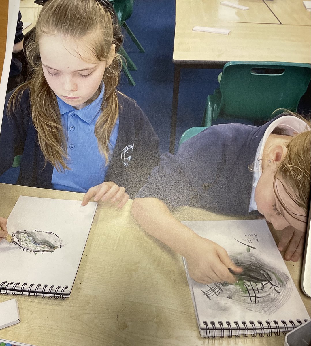 This half term in art, Year 4 have been focussing on taking creative risks experimenting with materials. They have been using a variety of media to create drawings of bird nests. They have also been using clay and other resources to build their own nests.