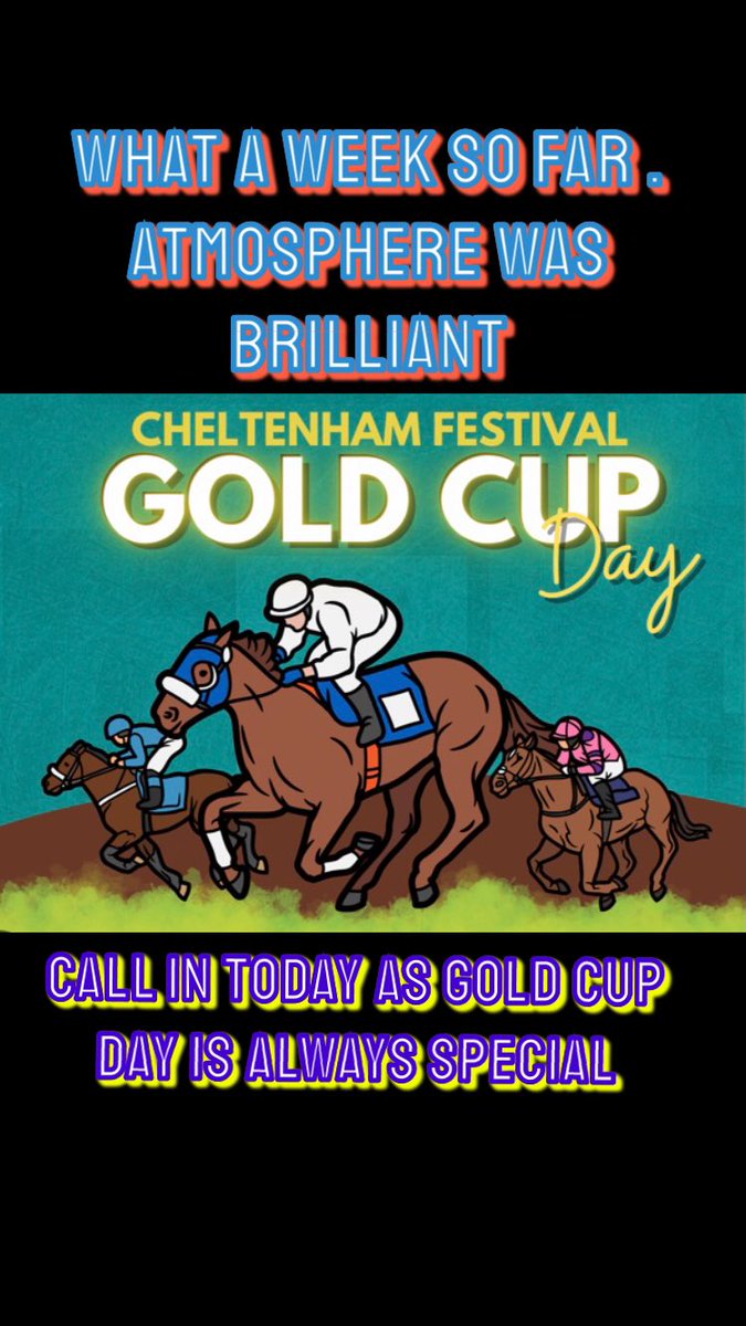 Let’s start St Patrick’s weekend off with a few winners. Call in today where we will be showing LIVE racing in 5 screens. 🍀🍀🍀🍀 <a href="/iggyoregan/">iggy o regan</a> <a href="/CheltenhamRaces/">CheltenhamRacecourse</a>