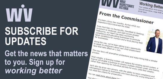 The Wage Inspectorate’s quarterly newsletter, Working Better, includes information on recent prosecutions, as well as education and compliance activities. Subscribe now to receive the latest news: loom.ly/pOn2o-4