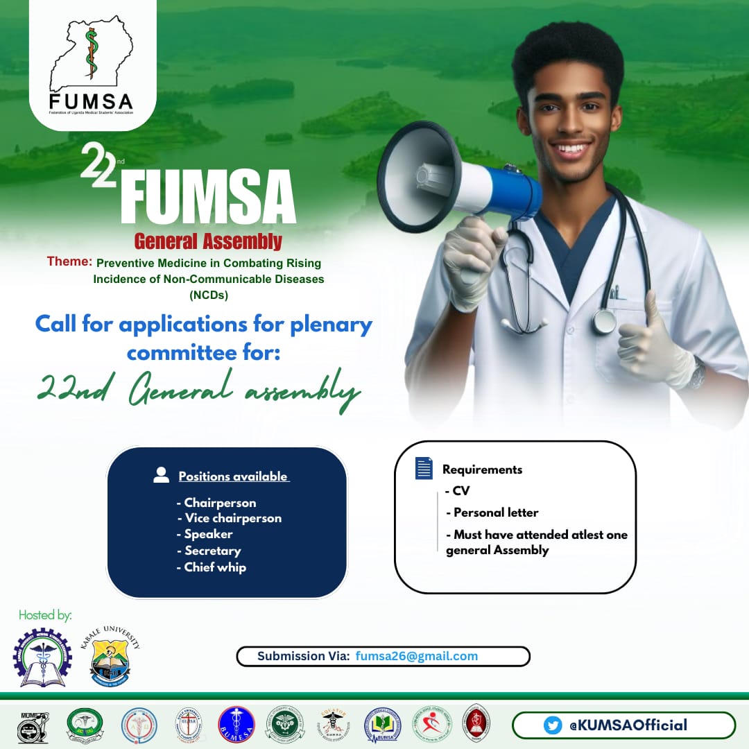 *CALL FOR APPLICATIONS FOR ALL THOSE INTERESTED TO BE ON THE PLENARY COMMITTEE FOR THE 22ND FUMSA ASSEMBLY BEFORE 26TH MARCH* 🤩🫱🏽‍🫲🏾
