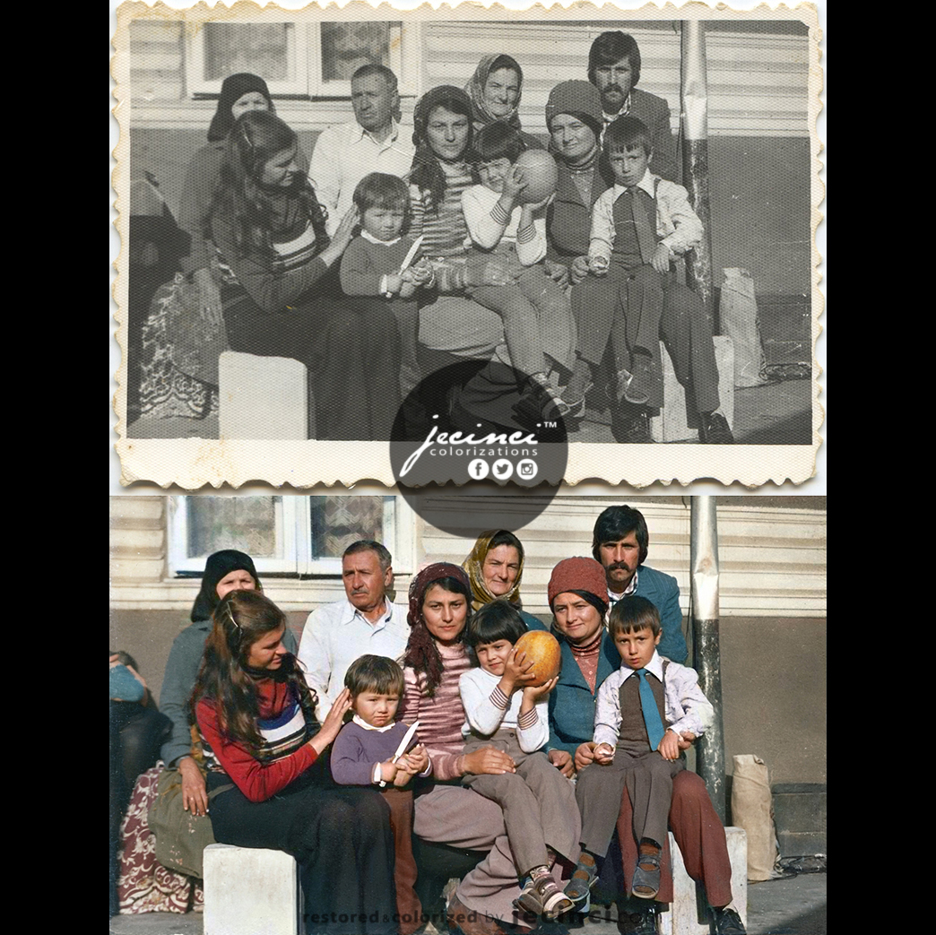 Before & After 📷
#colorized #retouched #enhanced
#FamilyPhoto #SurpriseGift #CherishedMemories #FamilyTree #Destiny