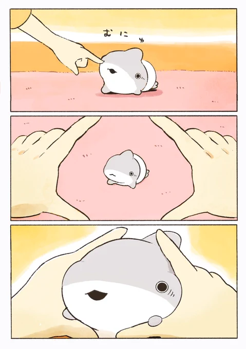 ベビー子ザメ ほっぺ 