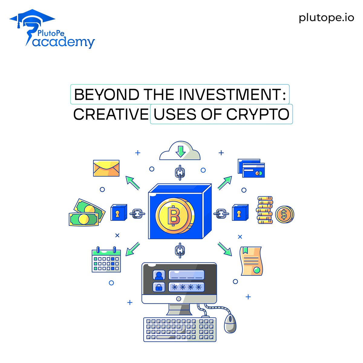 Magic Money Goes Beyond Shopping! ✨ Remember GPay & Paytm? Now imagine 'magic internet money'doing more than buying things! That's Creative Crypto Uses:💀 🤔Think: GPay & Paytm are cool wallets for easy payments. 'Magic money' can be even cooler: Tip your favorite artists