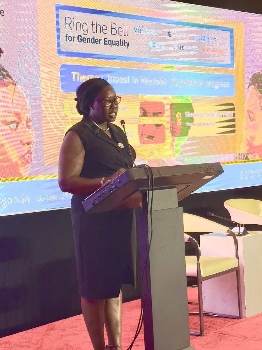 Ms. Josephine Okudi Ossiya, CEO Uganda Capital Markets Authority: Ringing the Bell for Gender Equality provides an opportunity to harness the power of diversity to achieve gender equality. @unwomenafrica @UNinUganda