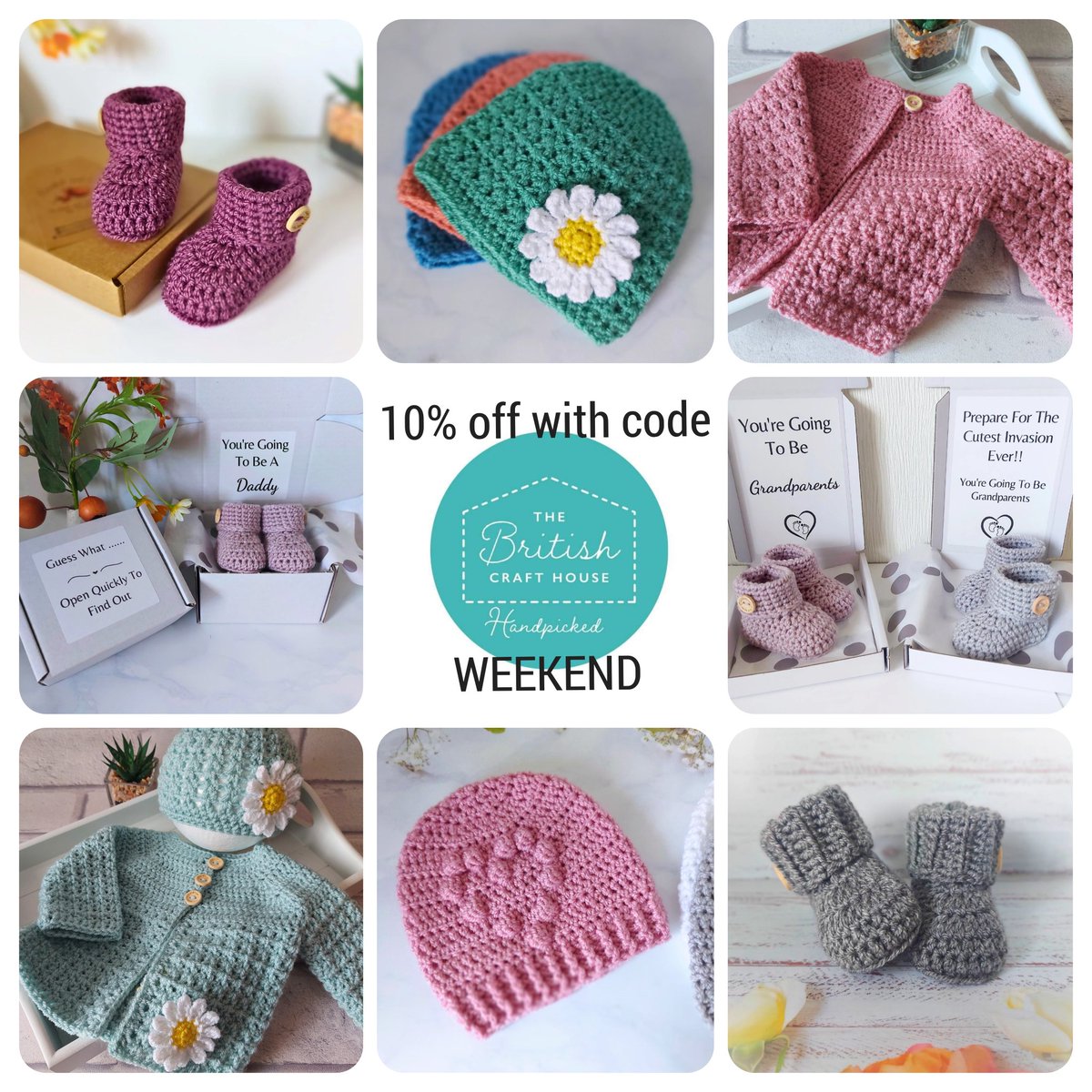 10% off till Sunday evening with code WEEKEND only in my @BritishCrafting shop, so hop over and check it out. I also post direct if you are looking for a gift. thebritishcrafthouse.co.uk/shop/crochetan… #HandmadeHour #MHHSBD #CraftBizParty #madeinUK #SmallBiz #supportlocal #TBCH