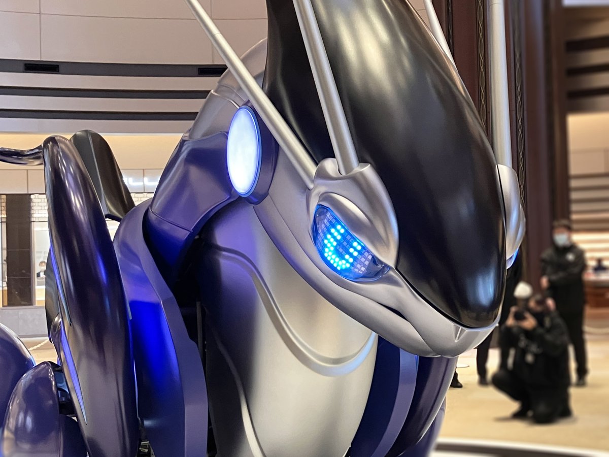 pokexperto's tweet photo. Nuevas imágenes de la moto de Miraidon de Toyota expuesta este fin de semana en Japón https://t.co/KdYysDCGh0