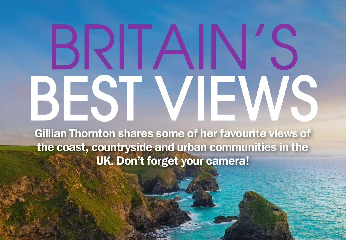 Planning your Easter getaway? Read my 4-page feature first @My_Weekly Special out now for Britain’s Best Views @TravWriters