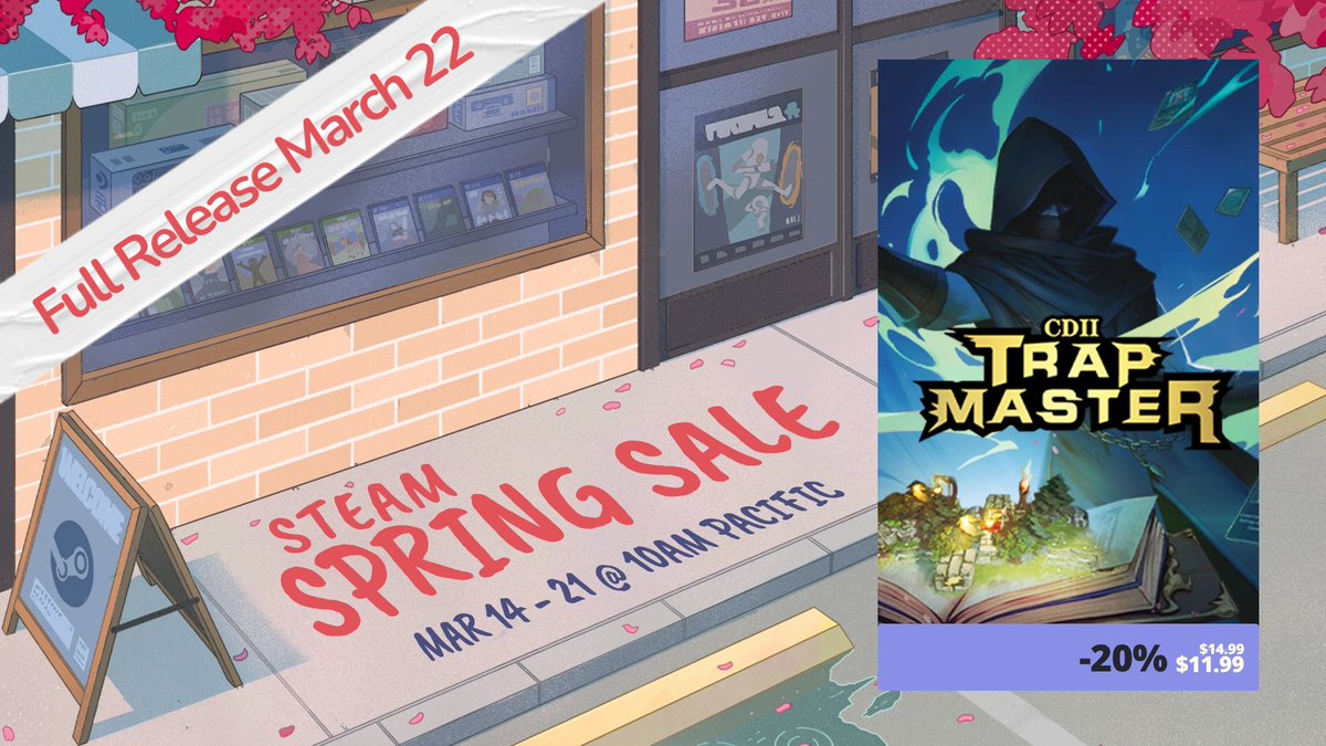 Trap Master -- on Steam now! tweet media