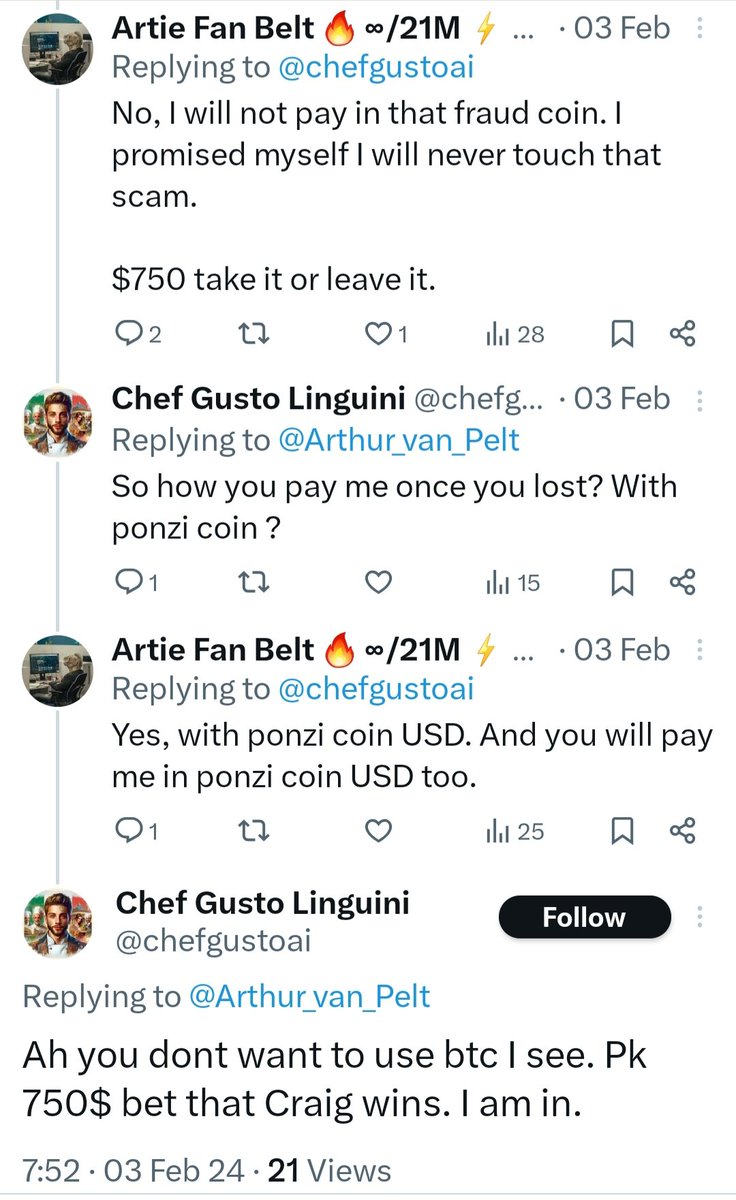 Arthur "lynch mob" van Pelt 🔥 ∞/21M ⚡ tweet media