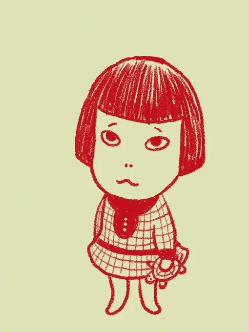グズってる時の演技とか「本当に嫌がってる子を連れてきたのか?」と思うほどの名演技だった先代の愛子ちゃんが奈良美智さんの世界の住人のように見えたので風味で描こうと思ったらルミネのルミ姉さんのようになってしまったけど投稿させて頂きます。#ブギウギ #ブギウギ絵 