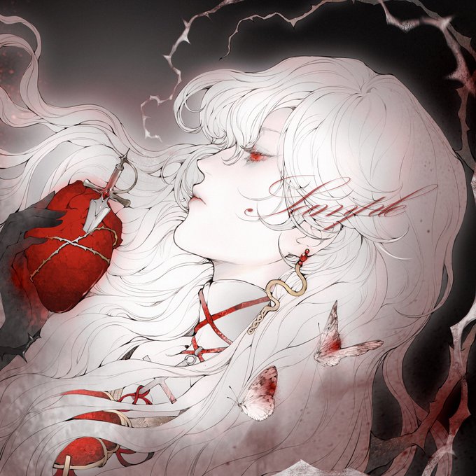 「red eyes thorns」 illustration images(Latest)