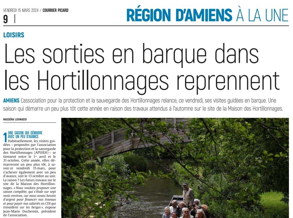 Sauvegarde des Hortillonnages tweet media