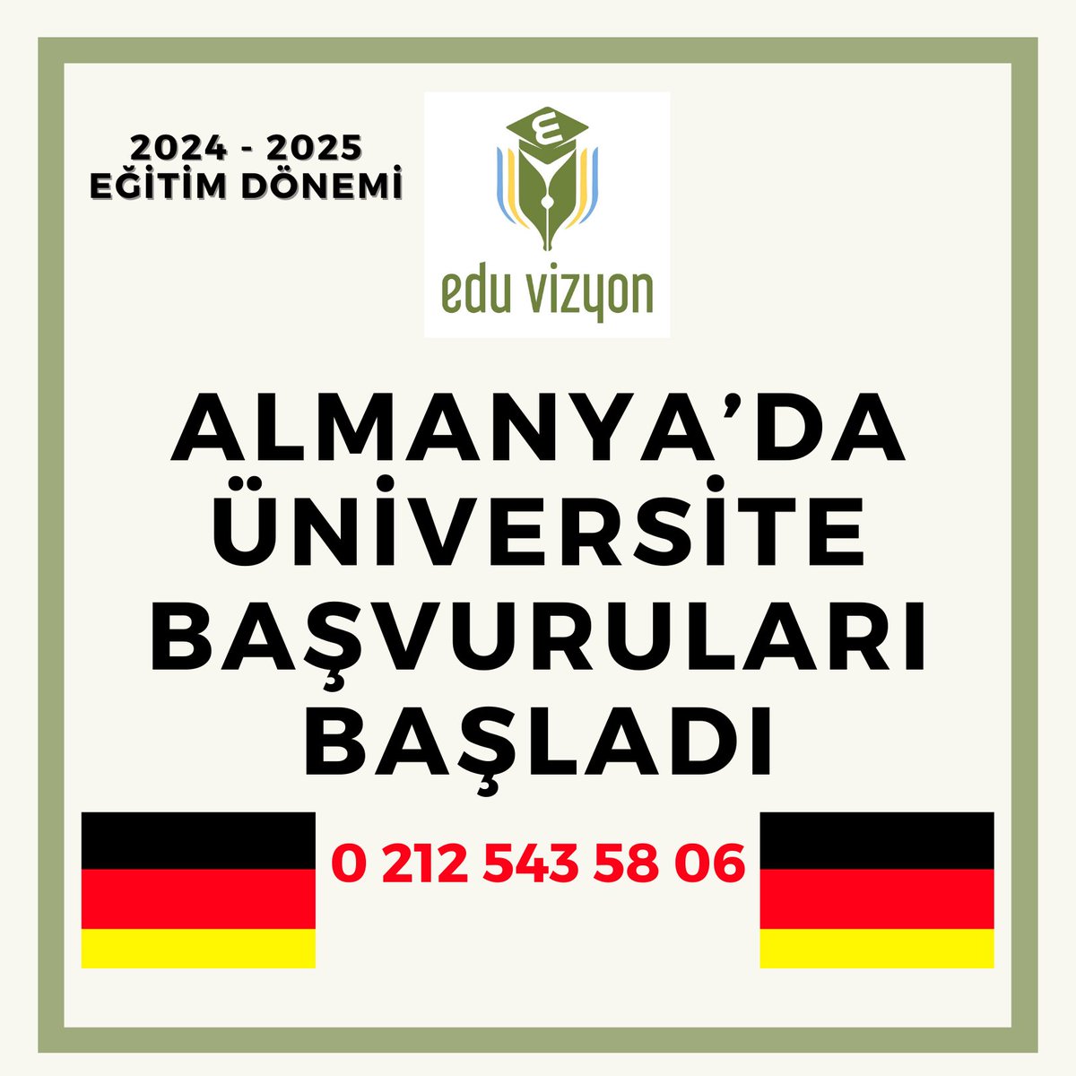 EduVizyon's tweet photo. Almanya’da üniversite eğitimi için başvurular başlıyor 2024 -2025

https://t.co/wMfKTIUjZb #yurtdışıeğitim #almanya #almanca #kariyer #yks2024 https://t.co/UkMOKpgjMO