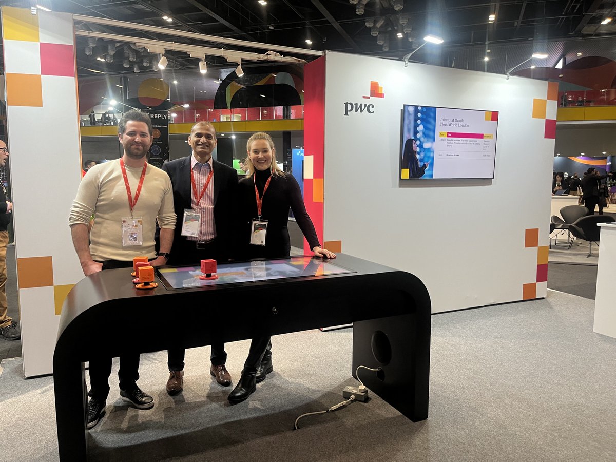 SallyannHanbury's tweet image. Plenty of action today at @PwC_UK booth at @Oracle CloudWorld Tour London! Find our experts to hear the insights on how cloud solutions can accelerate your finance and workforce transformation. 

#BeTransformative #PwC_Oracle #CloudWorld