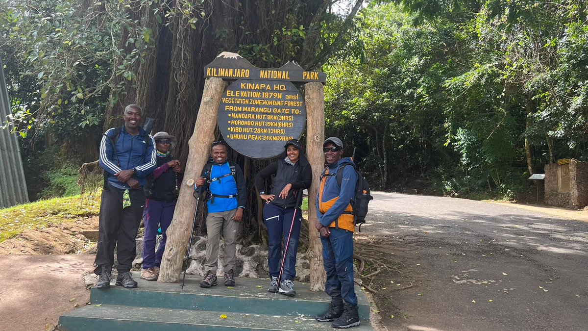 TTipwa's tweet image. Hiking Kilimanjaro:

Day one: Nairobi to Moshi, and the start of our ascent towards Mandara Hut on Kilimanjaro. Memories etched in every step. 🏔️ #Kilimanjaro #AdventureBegins