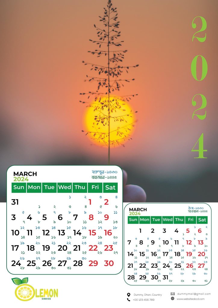 #calendardesign #calendar #GraphicDesigner