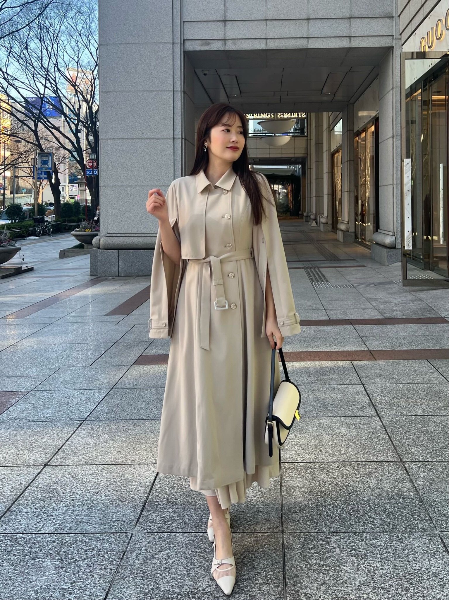ジャケット・アウター Herlipto Classical OpenSleeve TrenchCoat Herlipto Classical OpenSleeve TrenchCoat