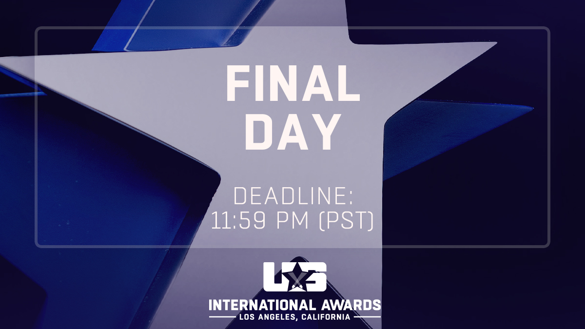 usintawards's tweet photo. 🔔 Attention, Creatives! Time is Running Out! 🔔
We're in the final stretch, with just less than 24 hours left until the submission deadline closes its doors.
➡ Submit your brand videos and documentaries here https://t.co/KXu6j36TBA
#usinternationalawards #VideoAwards https://t.co/Q2UVpfAp9U