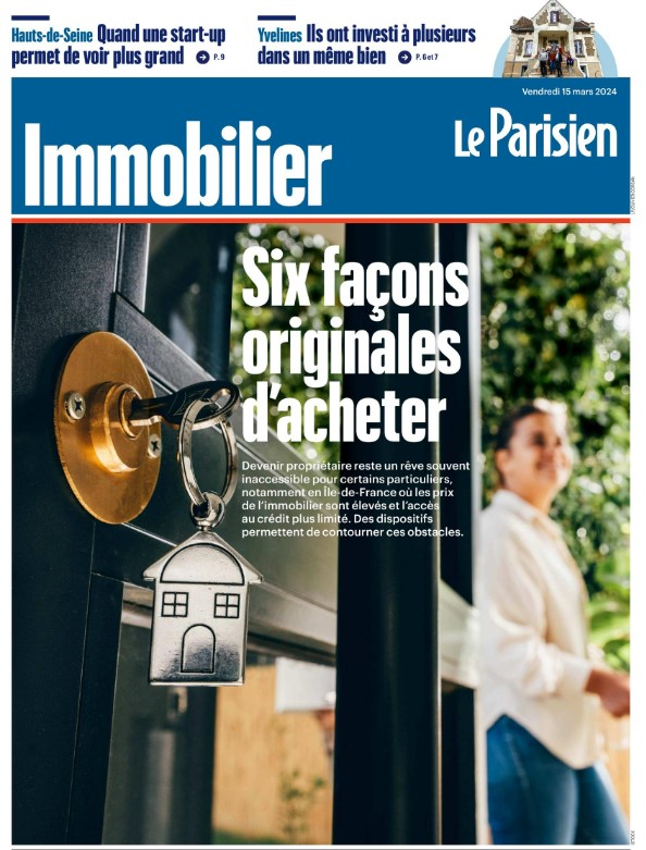 A lire ce vendredi, le supplément immobilier du <a href="/le_Parisien/">Le Parisien</a> qui vous explique qu'acheter un bien avec de petits moyens c'est possible même dans le Grand Paris. <a href="/AnnelaureA/">Anne-Laure Abraham</a> <a href="/ddenuit/">Delphine Denuit</a> <a href="/sthomasParisien/">Sébastien Thomas</a>