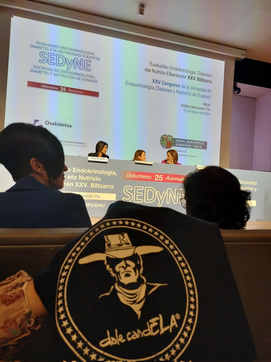 Arrancamos el 25 Congreso de la #SEDyNE dando mucha candela <a href="/dalecandela/">dalecandELA</a> @OSIBilbaoBasurt