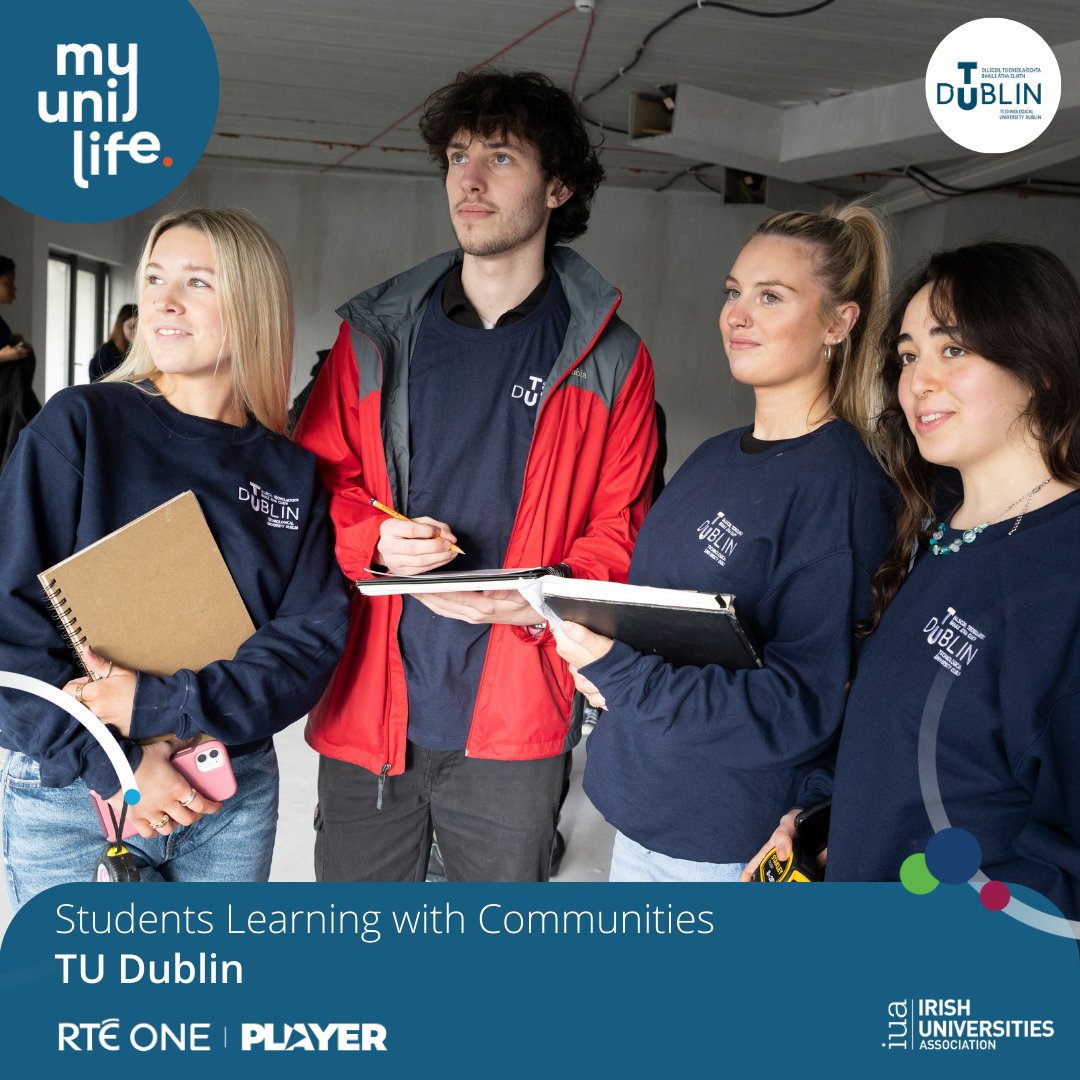 Tonight we’ll see the final submissions of the @WeAreTUDublin first year students who have been working hard to design an important public space for their neighbouring inner-city community.  ▶️Join us at 8pm... rte.ie/player/onnow #MyUniLife #HigherEd