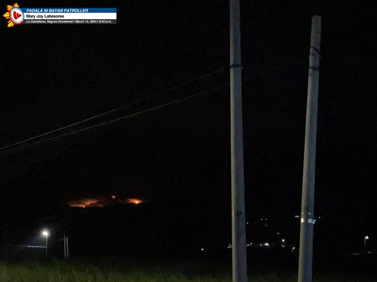 bayanmo's tweet image. Nagpapatuloy ang #ForestFire sa Mt. #Kanlaon sa #NegrosOccidental. Ayon sa BFP, nagsimula ito kahapon, Marso 14.

Hindi masyadong makita ang usok mula sa #sunog dahil sa maulap na panahon ngayong araw, Marso 15.

Para sa mga kaugnay na ulat: abscbn.news/BMPM

#SunogPatrol