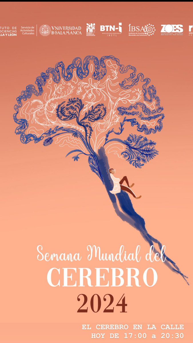 pgtellezmeneses's tweet image. Para rematar la #brainawarenessweek2024 nos vemos esta tarde de 17:30 a 20:00 en la sala de exposiciones de la hospedería Fonseca, ¡para todos los públicos, con charlas y talleres variados!