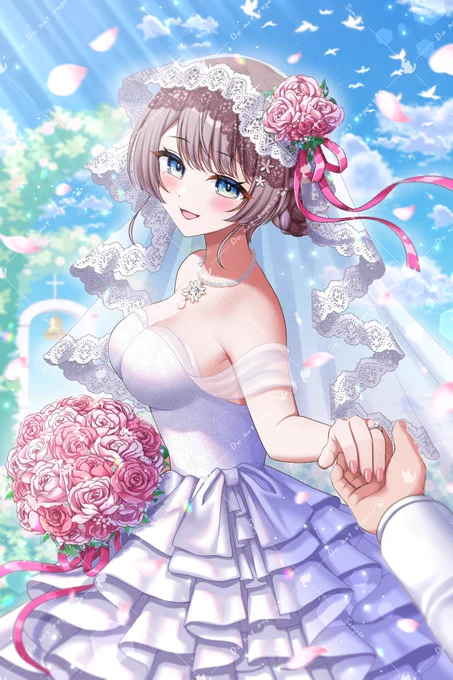 ご依頼で描かせて頂いたイラストです!よろしくお願いします!(宣伝) 