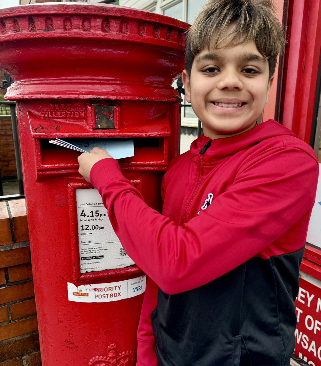 Milan Paul Kumar BCyA (@milankumar2012) on Twitter photo 📮<a href="/RoyalMail/">Royal Mail</a> letters on the way to #MyDearNewFriend pen pals, who are residents in #GreaterManchester care homes. ✍ #LiteracyTrust #PostboxSaturday 📮<a href="/RoyalMail/">Royal Mail</a> letters on the way to #MyDearNewFriend pen pals, who are residents in #GreaterManchester care homes. ✍ #LiteracyTrust #PostboxSaturday