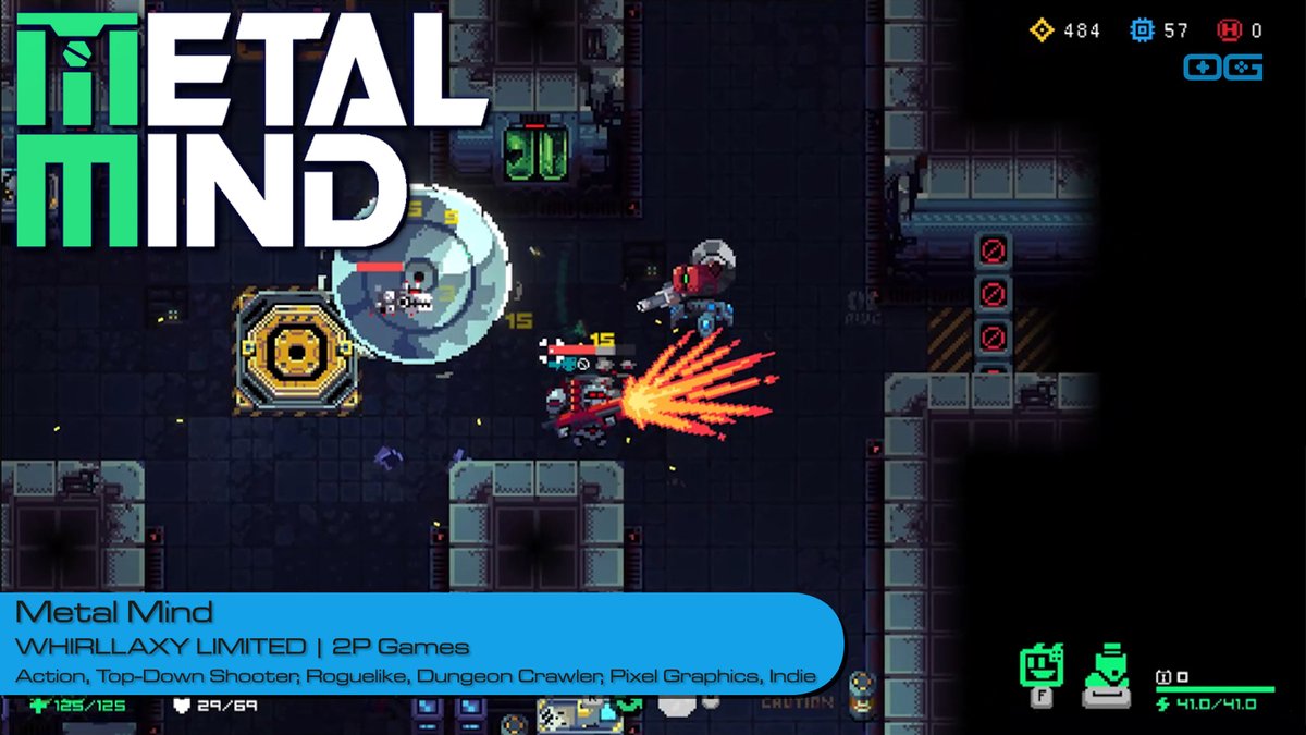 OverageGmngCom's tweet photo. OG plays Metal Mind!
https://t.co/pvHhUVWV1q

Like &amp; Sub!

@MetalMind77
@2Pcom

#MetalMind #Mecha #topdown #shooter #roguelike #dungeoncrawler #pixelart #IndieGameTrends #IndieWatch #IndieDev #GameDev #IndieGameDev #IndieGame #IndieGames #Gameplay #letsplay #gaming https://t.co/IzSGKDNEf8
