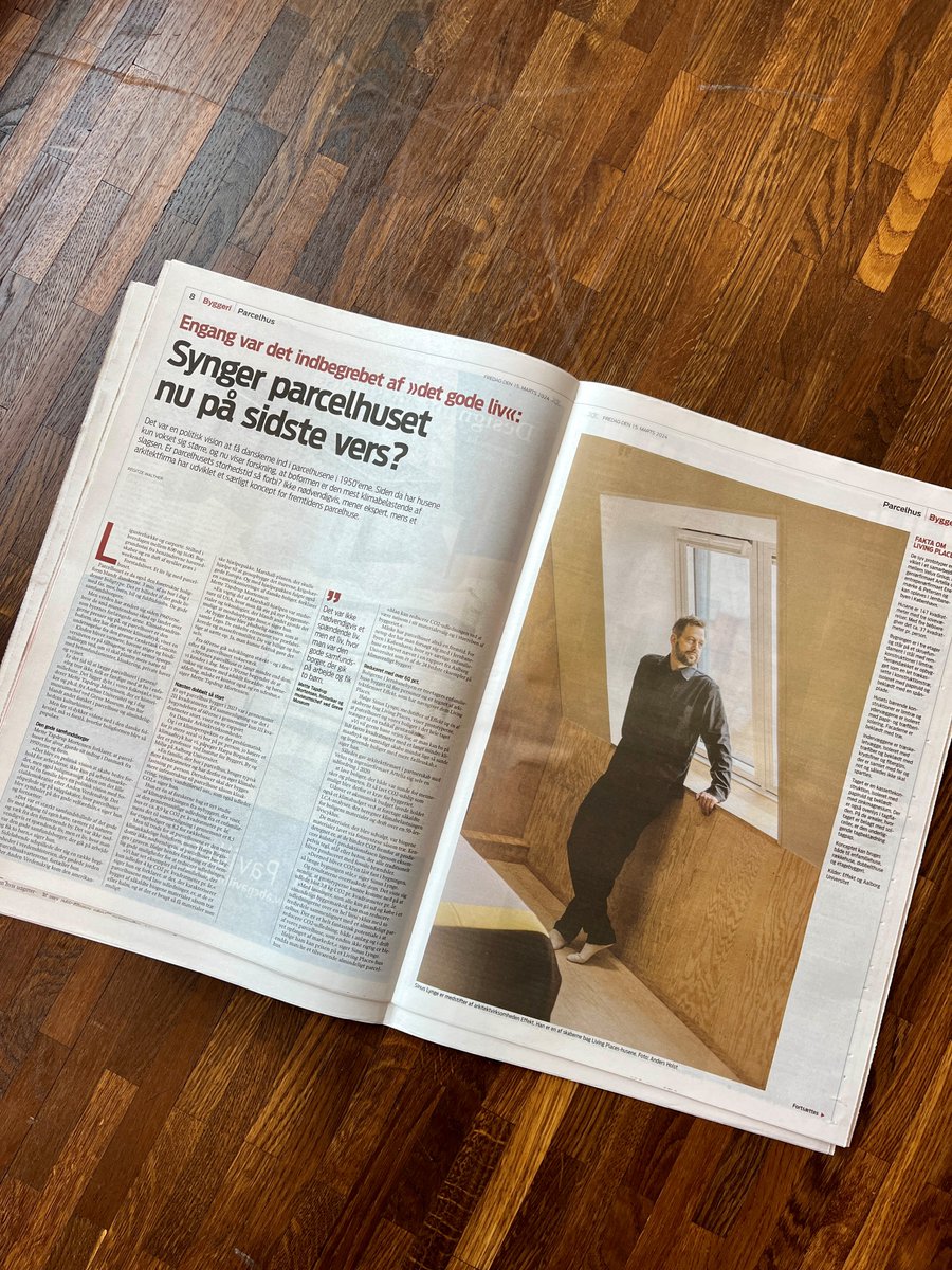 DANSKEARK's tweet photo. er i @jyllandsposten med ny analyse om parcelhuse. 
Parcelhusene vokser, og det er langt fra bæredygtigt: "Der er brug for regler, der kan sørge for, at flere fremover kommer til at bo i mere bæredygtige boliger" udtaler @LarsStorr 
Læs analysen her:
https://t.co/O1zDitR1Ov https://t.co/W7Vg6P0802