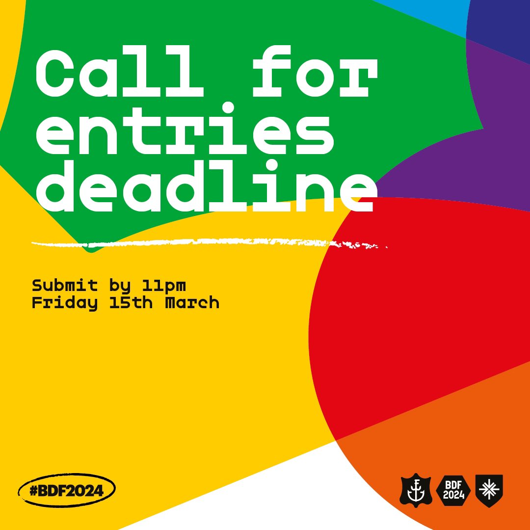 designfestbrum's tweet photo. Today is the final day for submitting your idea to BDF 2024!

https://t.co/9nydauR19w https://t.co/D169LyjLbd