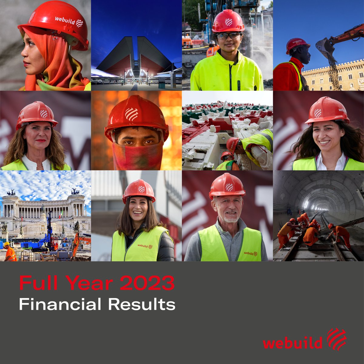 #Webuildresults2023: another year of excellent results. 
The 2023 results are the effects of the strategy we started some years ago, which we shared with all our stakeholders. In a little more than 10 years, we have gone from a company of 11 thousand people to a global champion