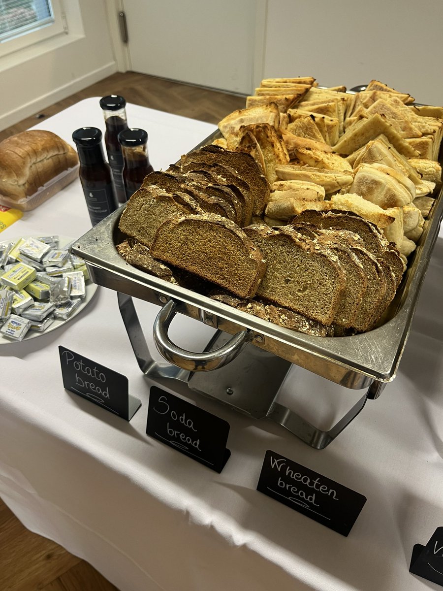 BrusselsNI's tweet photo. A fantastic start to the St Patrick’s Day weekend with our delicious Ulster Fry breakfast.🥓🍳

Thank you to Stonemanor and @Food_NI who made it all possible to provide such a delicious menu in Brussels! 💚

And special thanks to Jen from True North Life and @InvestNI_Europe !! https://t.co/9Y5IhrYqzc