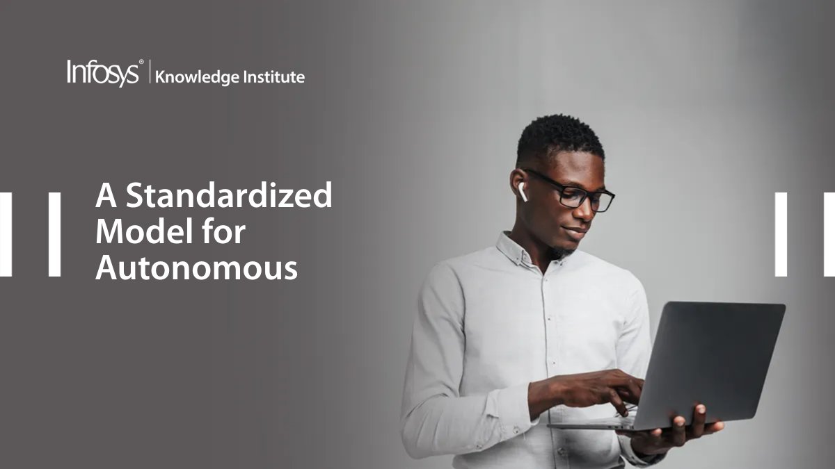 Infosys's tweet image. Each industry employs #autonomoussystems specific to its distinct requirements. However, standardized protocols foster seamless autonomy, communication, benchmarking, and economies of scale for talent and infrastructure. Read more: infy.com/3Vj0C71