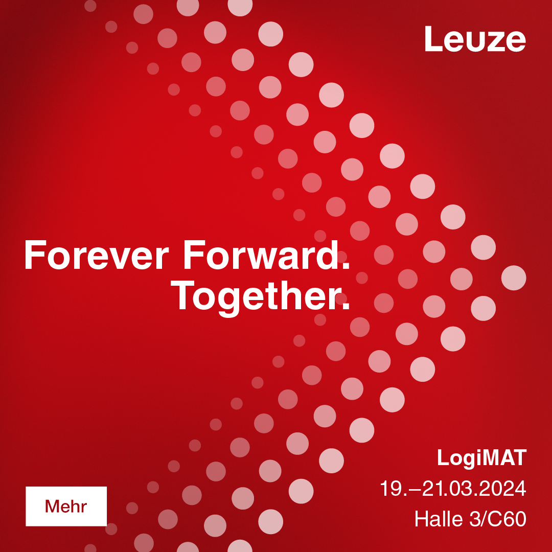 Die #SensorPeople von #Leuze präsentieren auf der #LogiMAT in #Stuttgart innovative Lösungen für mehr Effizienz in der #Intralogistik. Das Leuze Messeteam empfängt Sie vom 19. – 21.03.2024 in Halle 3, Stand C60. ow.ly/FvEW50QI6ux *featuredContent