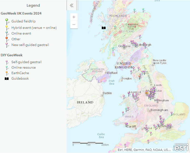 Plenty of purple pins on the #geoweek Event Map tinyurl.com/4snd3tbm for self-guided geotrails - so here's a plea to post up some live events for 25 May - 2 June! RTs also gratefully received on all your many braided channels...😉