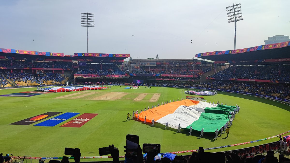 sleepyheadspeak's tweet photo. #Throwback to my first Cricket World Cup game in a stadium...

India vs Netherlands
M Chinnaswamy Stadium, Bengaluru

#ICCCWC23 #CricketWorldCup #Bengaluru https://t.co/JdiJ18KxE4