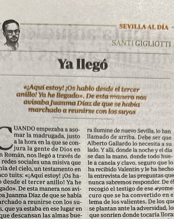 #seguimosJuanmaXti #Yomecuro #somosimparablessiempre abc.es/opinion/sevill…