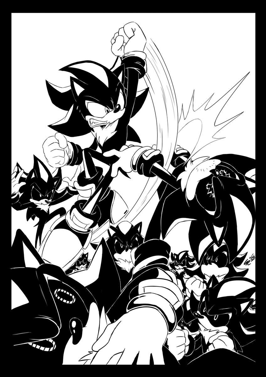 ArtofAgito's tweet photo. #ShadowTheHedgehog #ShadowAndroid #Fanart #Sketch https://t.co/2bynqdNEHe