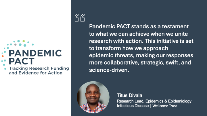 📢Have you heard about our agile & powerful research funding grant tracker tool ? ⬇️Join us at the Pandemic PACT launch!⬇️ 🗓️20 March 2024 - 13.30-15.30 GMT Register now➡️bit.ly/3OxJKW0 @PSIOxford @Alice_J_Norton @UKCDR @wellcometrust @TDivala