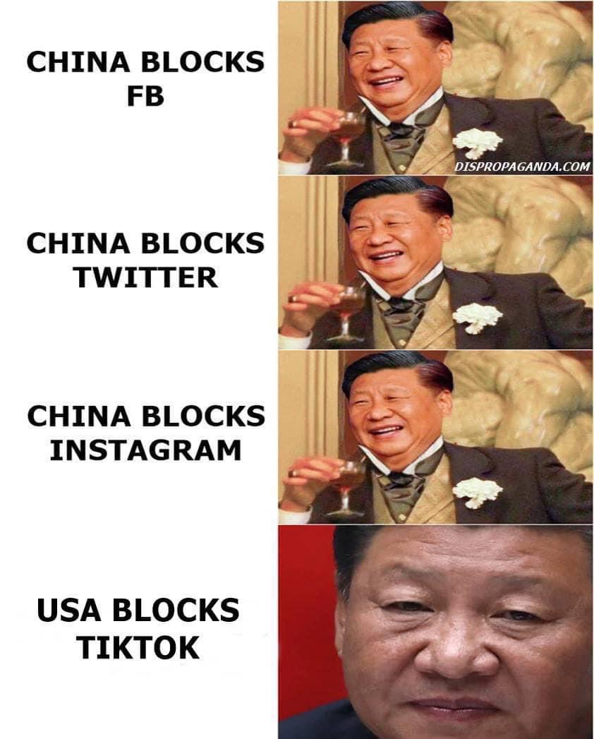 #Tiktok #X #Instagram #Facebook 
#USA #China