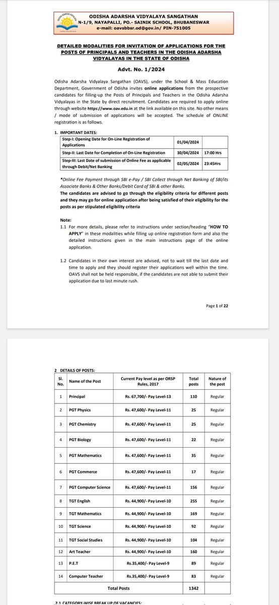 EducationalIdea's tweet photo. @OAVS_Official ଏତେ କମ୍ କମ୍ ପଦବୀ ପୁଣି ୨ଥର ଲେଖାଏଁ ପ୍ରତି ଫର୍ମ ପୂରଣ ପାଇଁ ୨୦୦୦₹ + ୨୦୦୦₹ 
@CMO_Odisha @MoSarkar5T @Naveen_Odisha ସମସ୍ତ ନିଯୁକ୍ତି ପରୀକ୍ଷା ପାଇଁ ମାଗଣା ଆବେଦନ ନିର୍ଦ୍ଦେଶ ଥିବା ସମୟରେ SSB &amp; OAVS ପିଲାଙ୍କୁ ଲୁଟିବାର କାରଣ କ'ଣ।
#make_Recruiment_application_free https://t.co/5m1h1YGckG