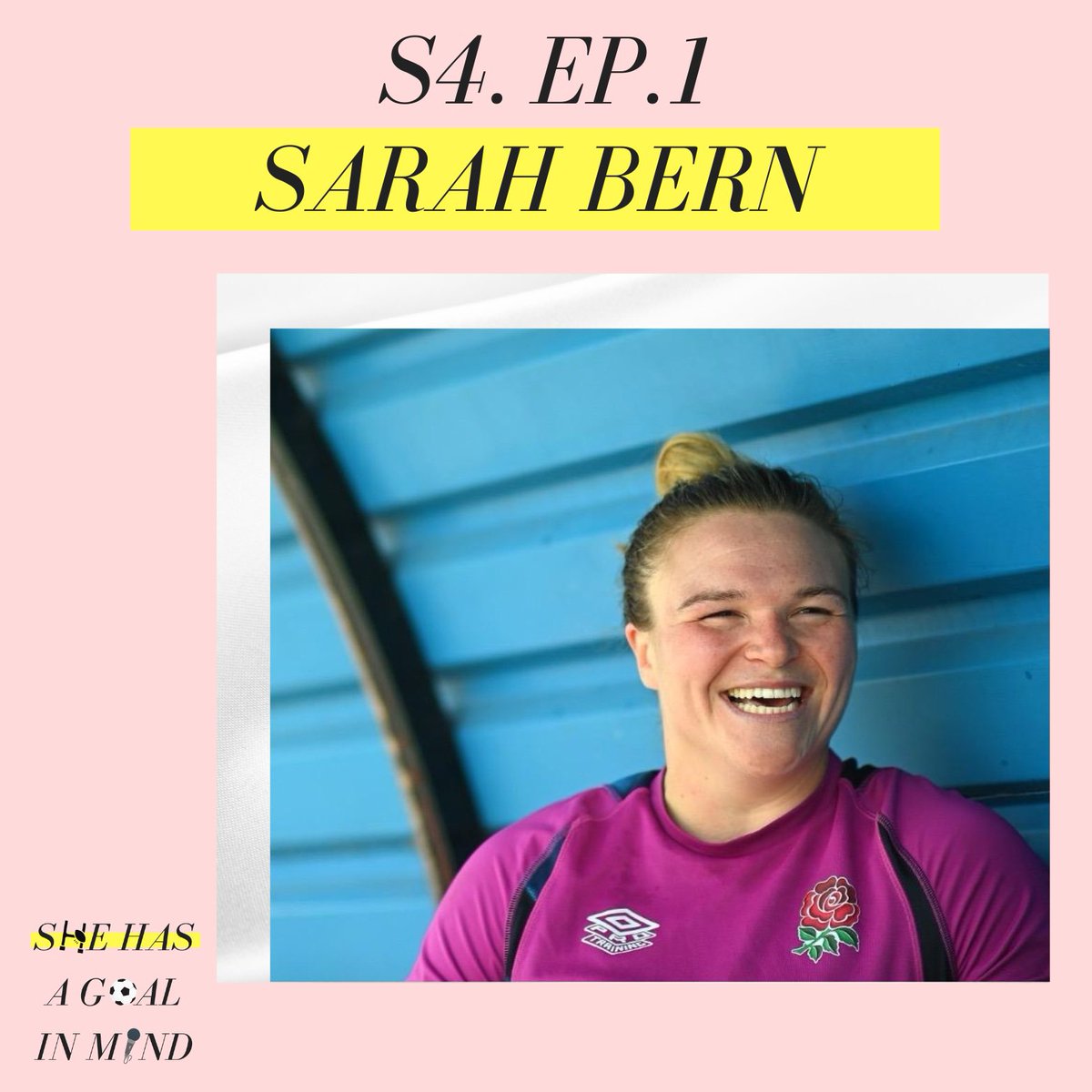 New Episode 🚨

From dominating for <a href="/BristolBears/">Bristol Bears 🐻</a> to being a star for <a href="/EnglandRugby/">England Rugby</a>, Sarah Bern’s journey is inspiring 🏉

Join us for a chat about breaking barriers, her passions, and how she uses her platform for purpose ✨

Out now on your favourite podcast platforms 🎧