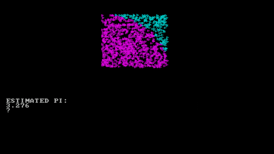 xgeorgio_gr's tweet image. #Coding_Fridays celebrates #Pi_day (yesterday) with Pi value estimation by the Monte Carlo method. Yes Logo was created for kids, but we can do science with it 😃
Check the full video and code in the channel central -- youtube.com/@apneacoding 
#apneacoding #coding #programming