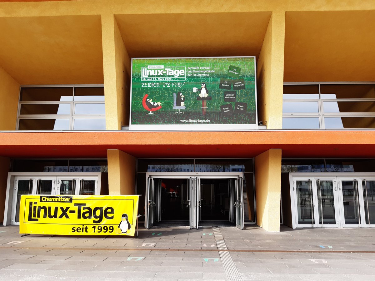 Chemnitzer Linux-Tage tweet media